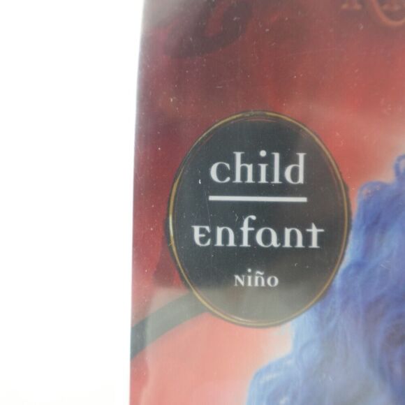 Disney Descendants 4 Chloe Kids Blue Curly Wig - Picture 4 of 5